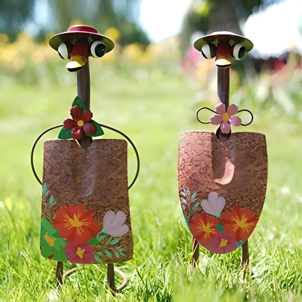 Metal Lawn Christmas Decorations-4