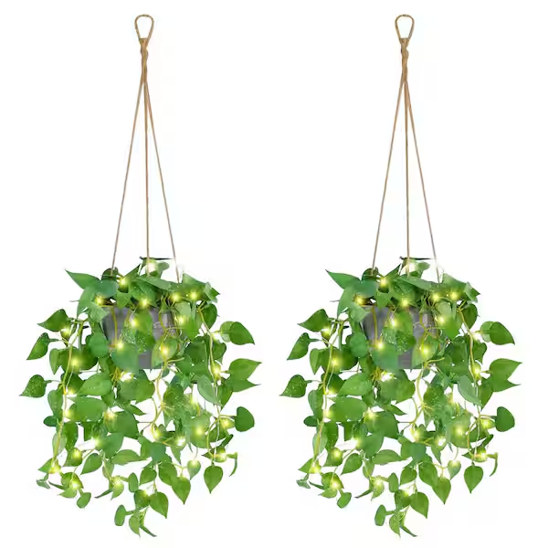 Artificial Hanging Plants-4