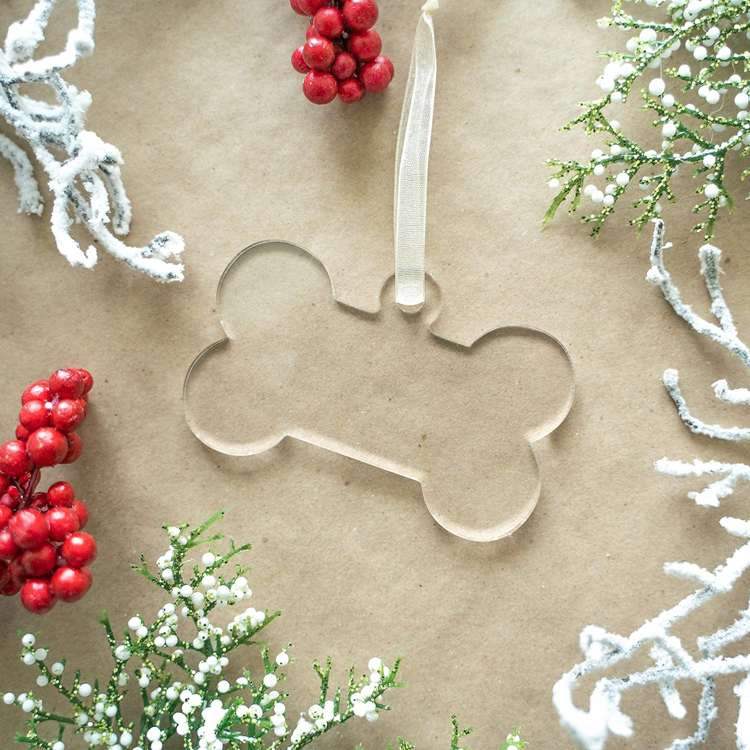 Acrylic Bone Ornament Decoration