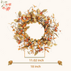 Artificial Flower Fall Wreath 