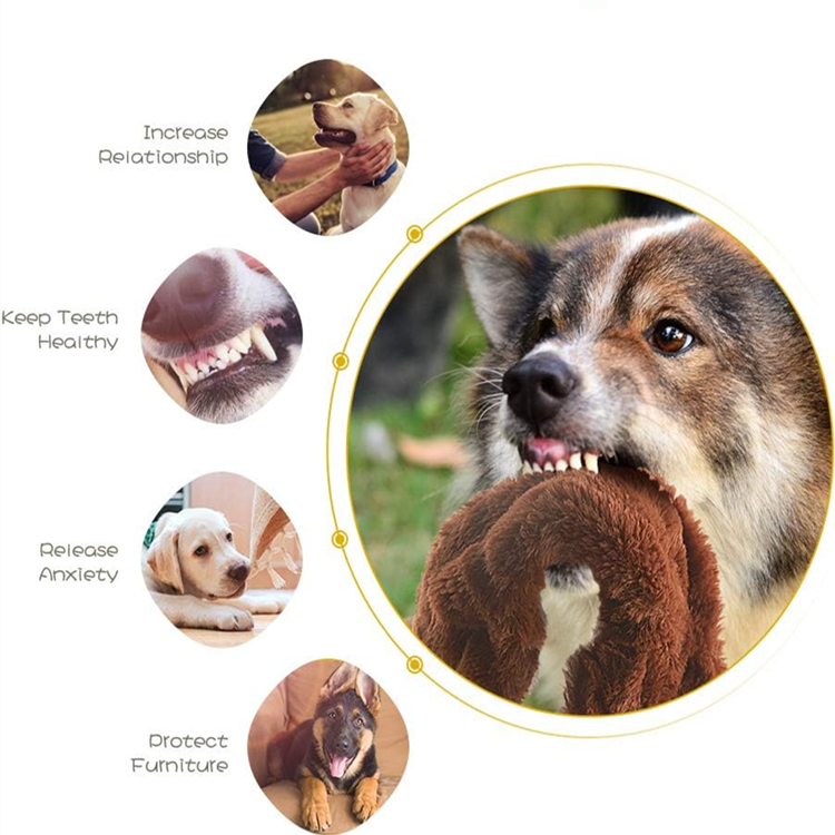 Plush Dog Chew Toy