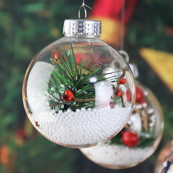 How To Use Acrylic Paint inside Plastic Ornament