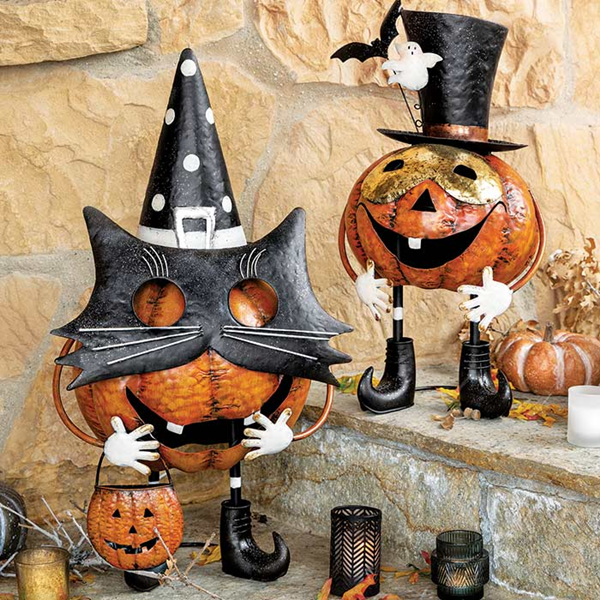 Metal Pumpkins Decorations-4