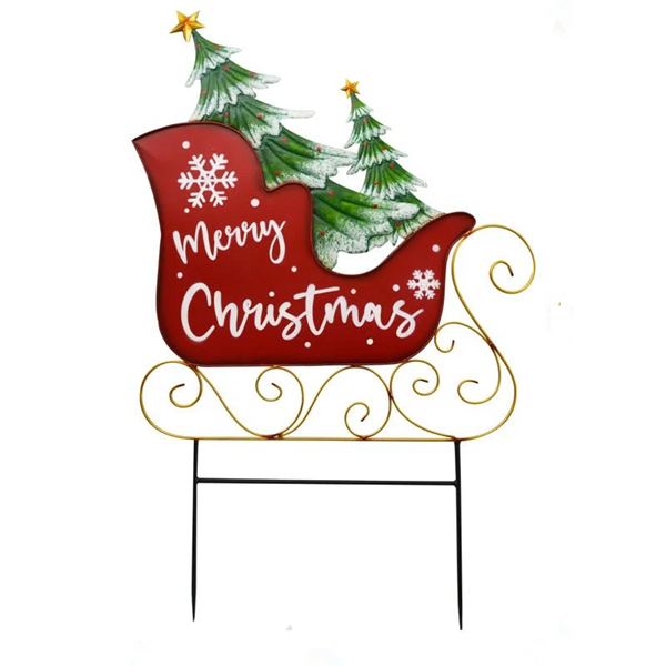 metal yard decorations for Christmas-4