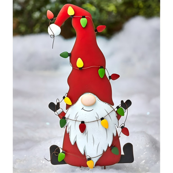 Outdoor metal Christmas yard decorations-4