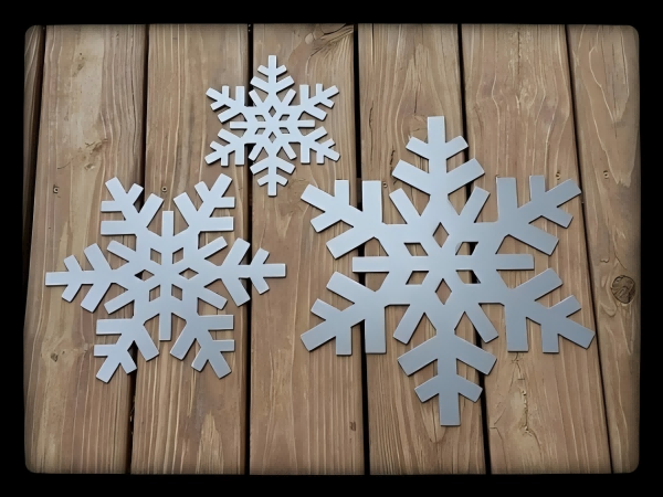 Metal Snowflake Decorations-4