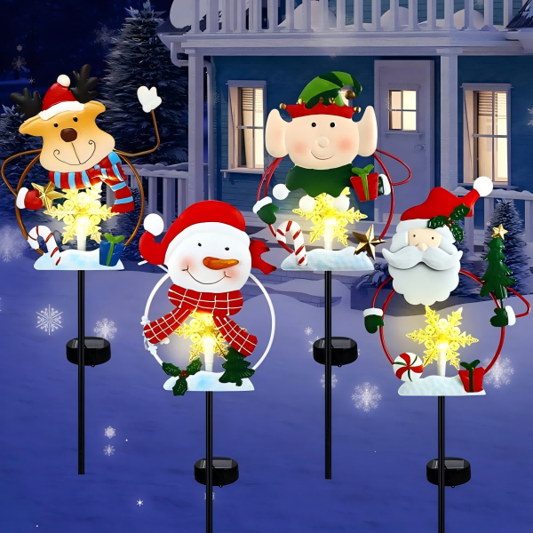 Outdoor Metal Holiday Decorations