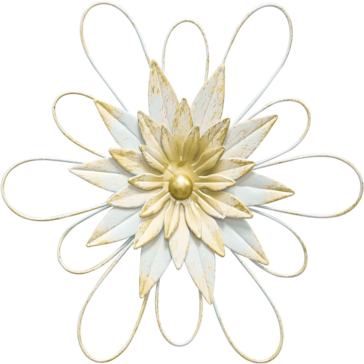 Metal Flower Wall Decoration