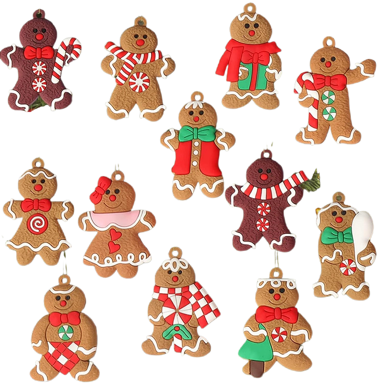 Gingerbread Man Christmas Ornament