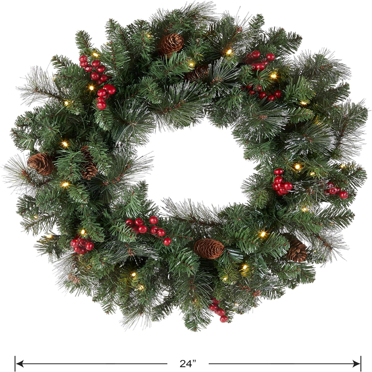 Artificial Christmas Wreath Decoration