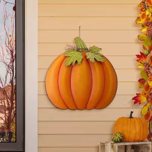 Metal Pumpkins Decorations