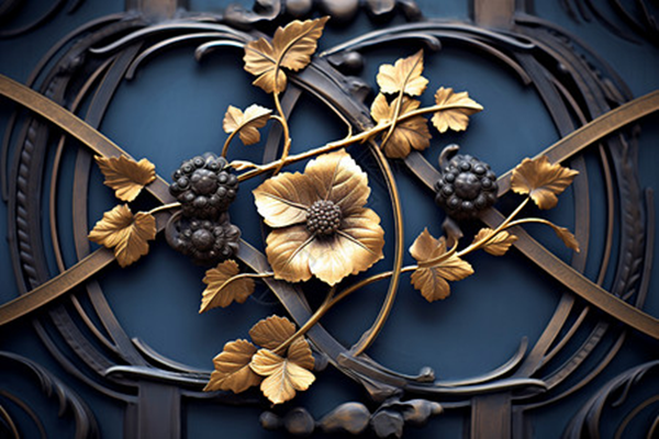 How to choose metal floral decorations