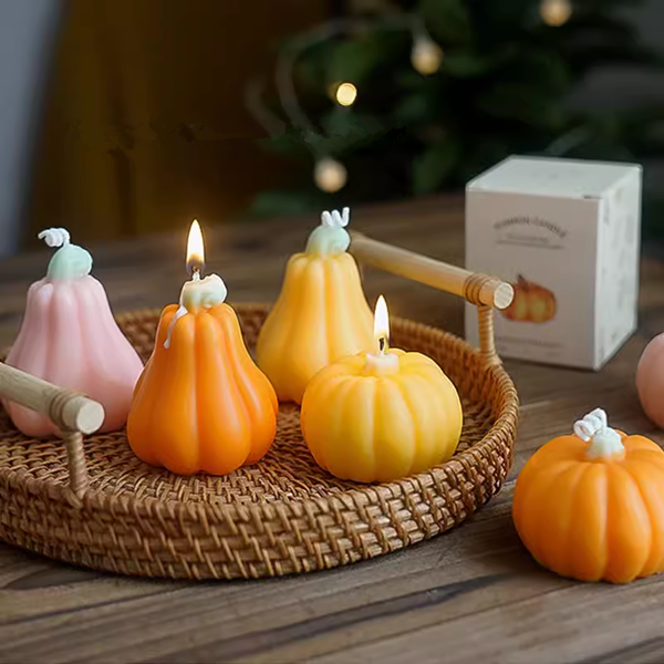 Pumpkin candles-1