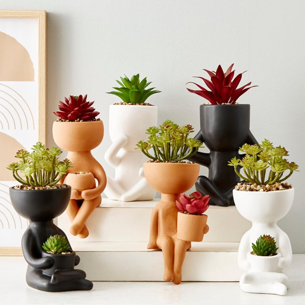 Artificial small pot-3