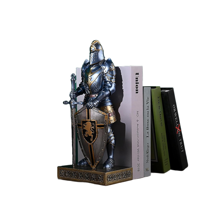 Knight with Shield Statue