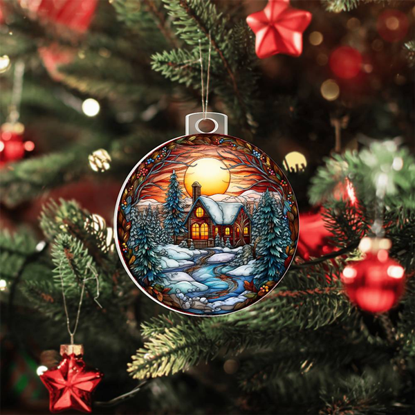 How To Put Pictures on Acrylic Ornaments