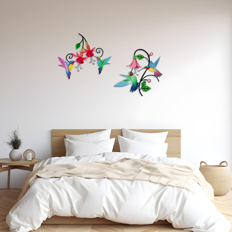 Metal Flower Wall Decor