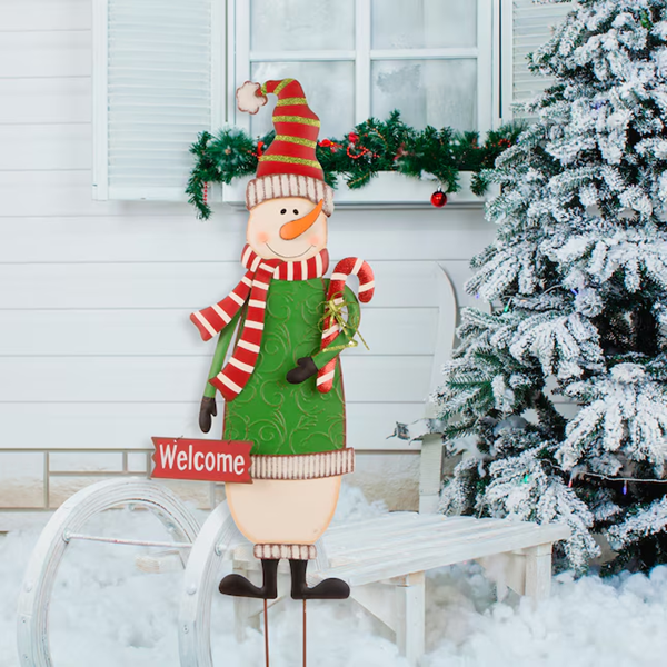 Metal Snowman Decorations-3