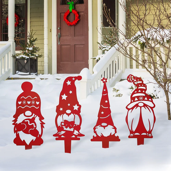 Metal Stakes for Yard Decorations