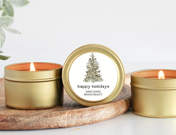 Custom Christmas Candle-2