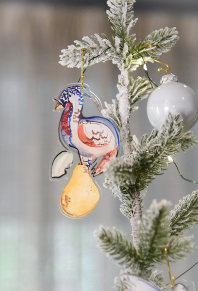 acrylic Christmas ornaments-4