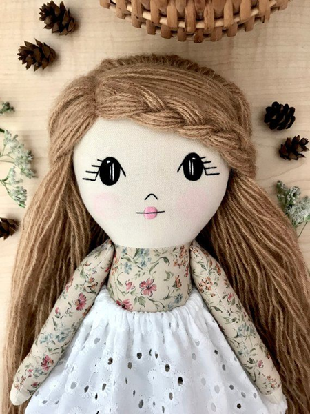 How To Make A Fabric Doll Face