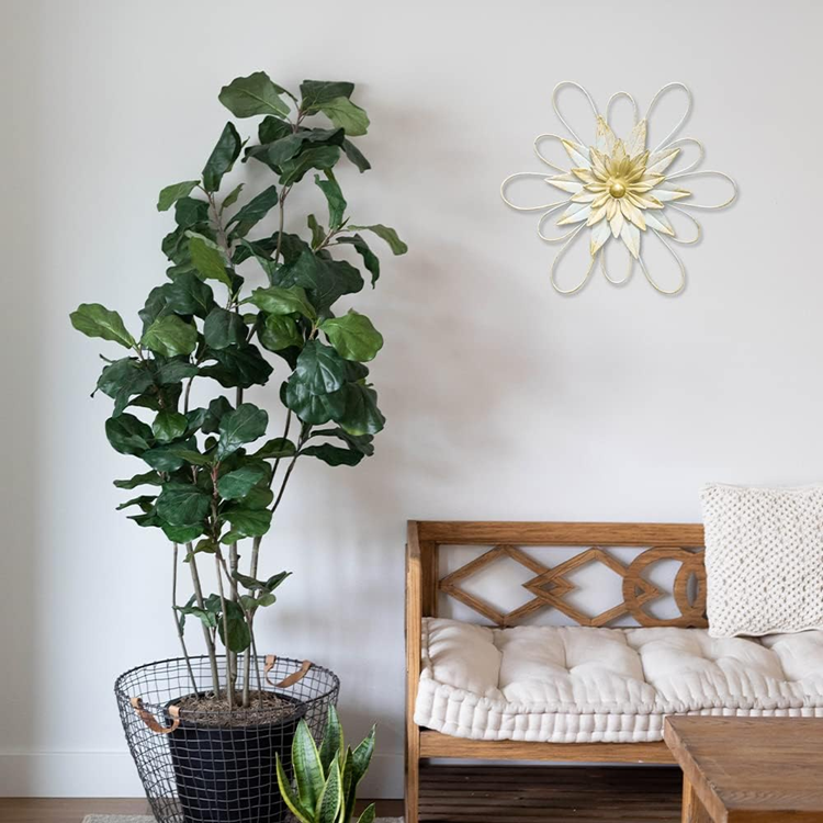 Metal Flower Wall Decoration