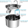 Stainless Steel Pet Drinking Fountain