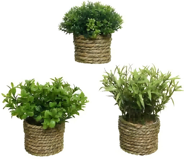 Artificial potted plants-1