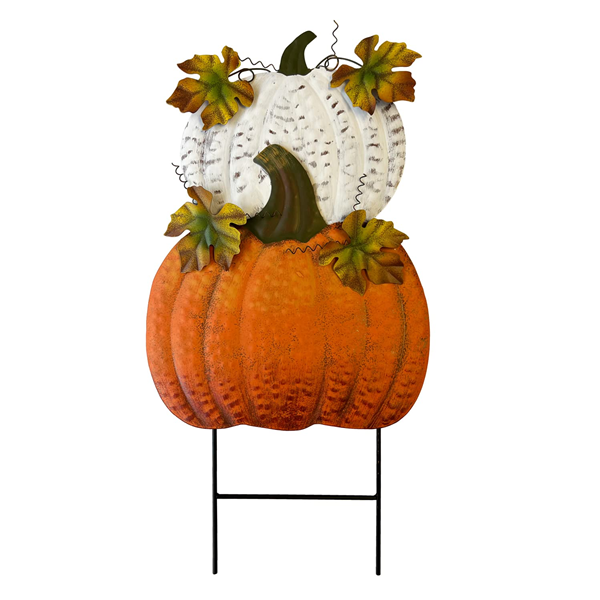 metal pumpkin decorations-3