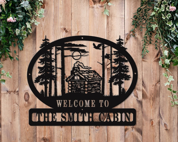 Outdoor metal house decorations-4