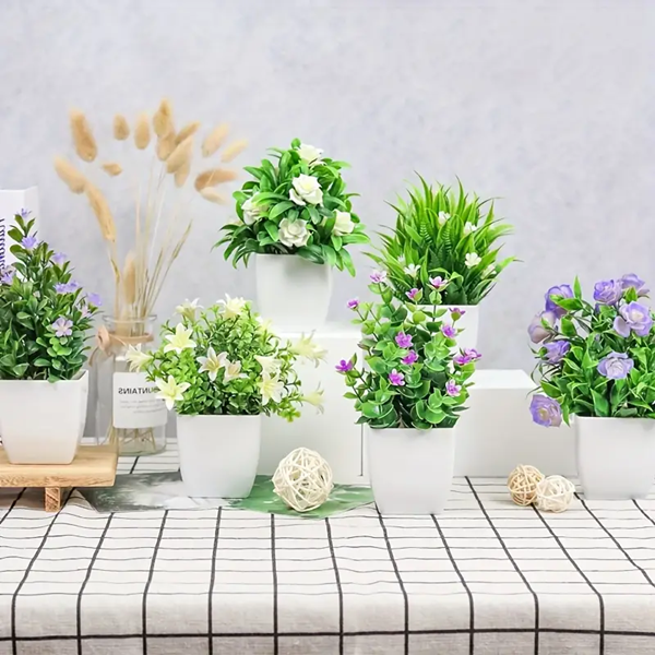 Artificial plants pot-1