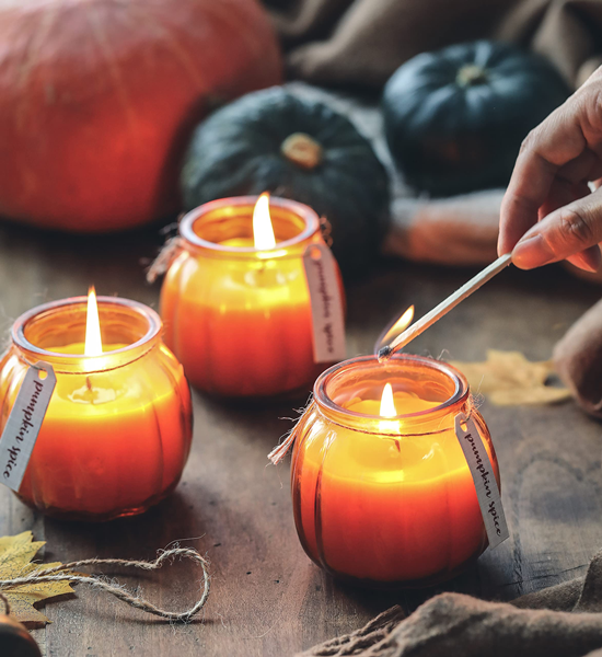 Pumpkin candles-4