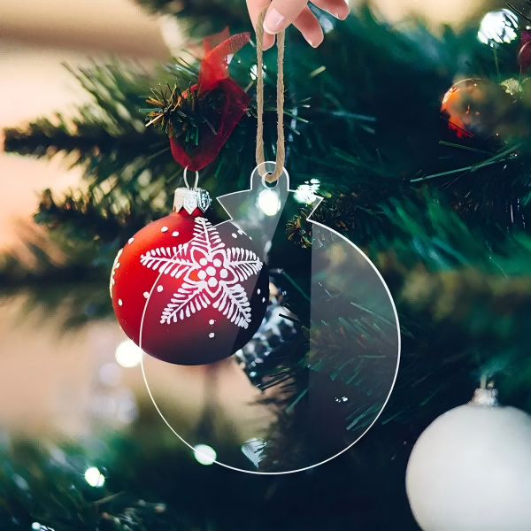 Acrylic ornaments holiday decoration-4