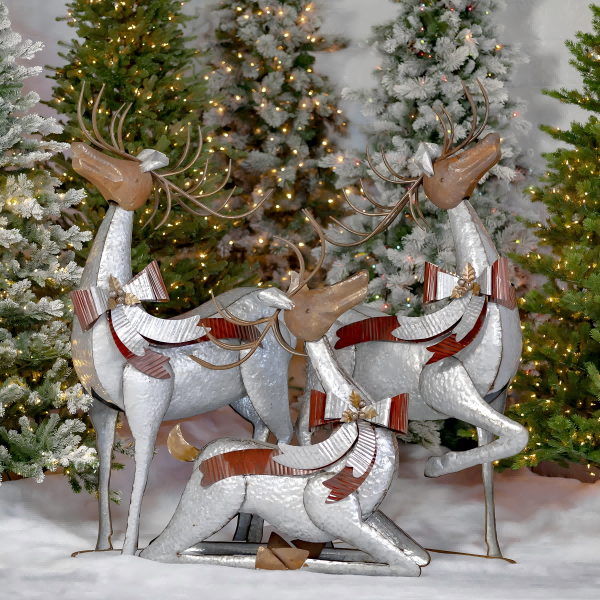 Outdoor Metal Christmas Decorations-3
