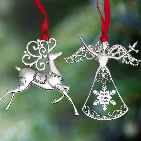 Metal Christmas tree decorations-2