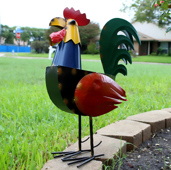 metal yard animal decorations-2