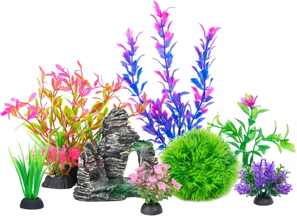Artificial Plants in Aquarium-1