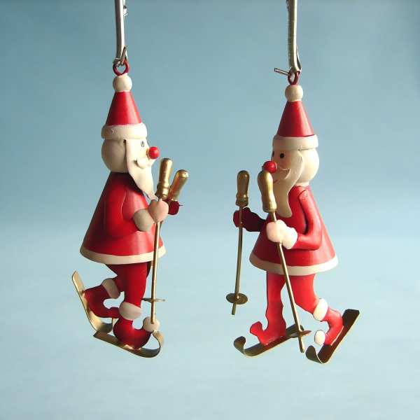 Metal Santa Claus Decorations-3
