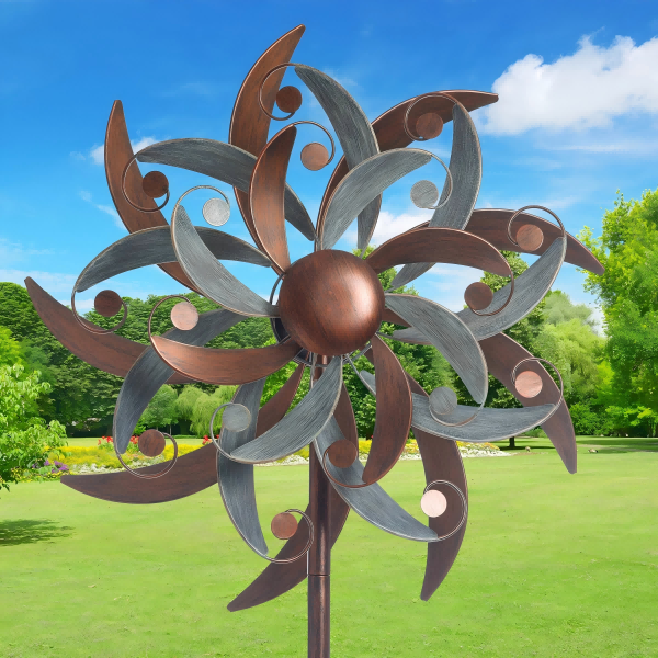 Metal Spinning Garden Decorations-4