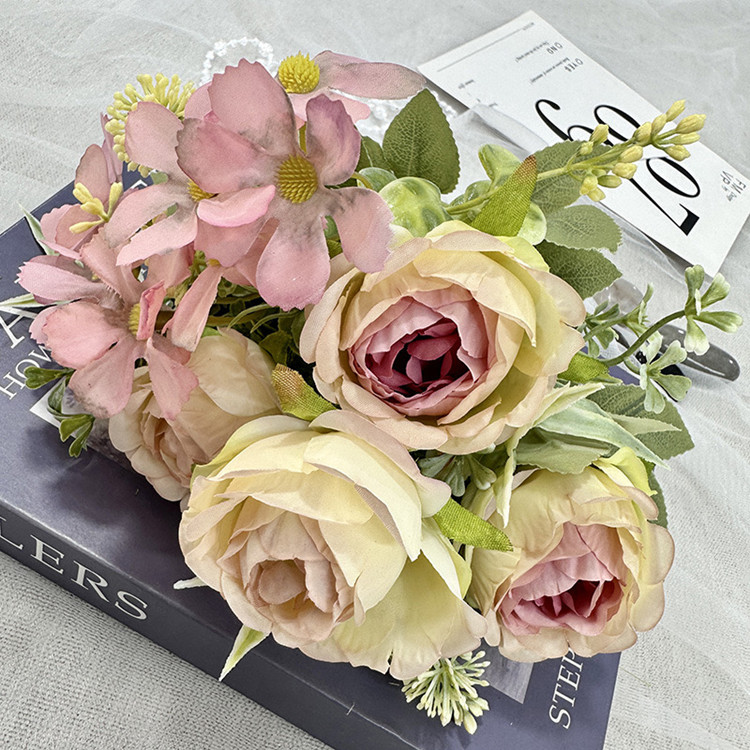 Artificial Flower Peony Bouquet