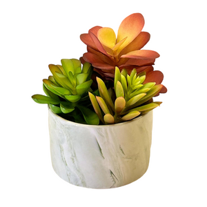 Artificial Succulent Ceramic Flower Pot