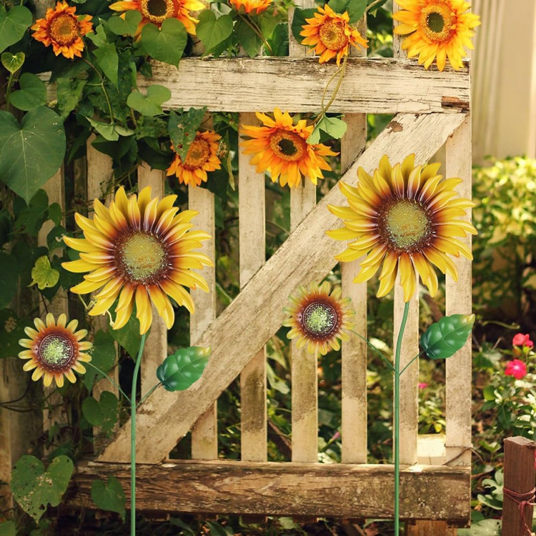 Garden Metal Decorative Sunflower