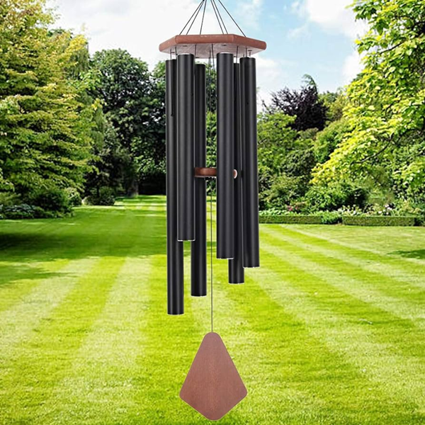 What Does A Black Wind Chime Mean?