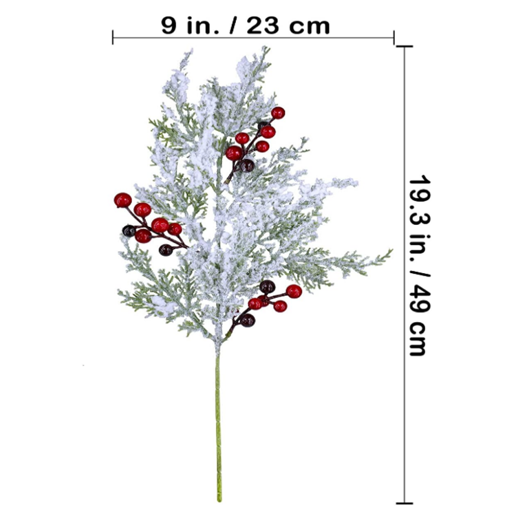 Christmas Artificial Flowers Decoration
