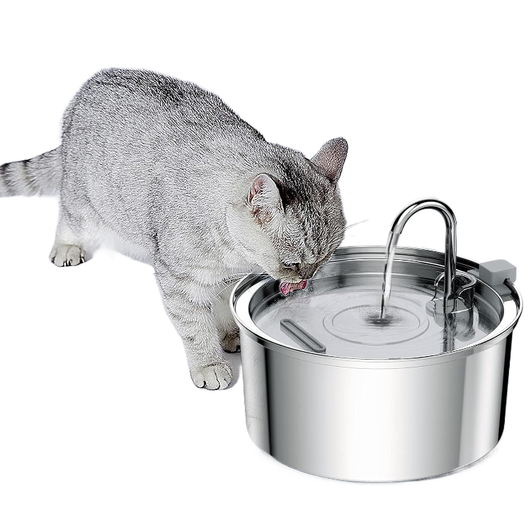 Stainless Steel Pet Drinking Fountain