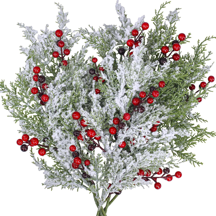 Christmas Artificial Flowers Decoration