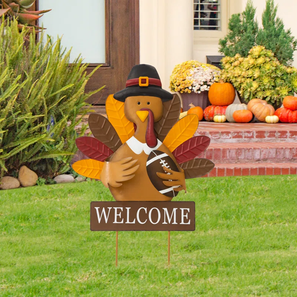 outdoor fall metal decorations-1