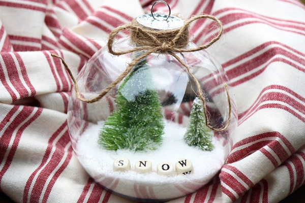 Decorating plastic ornaments-2