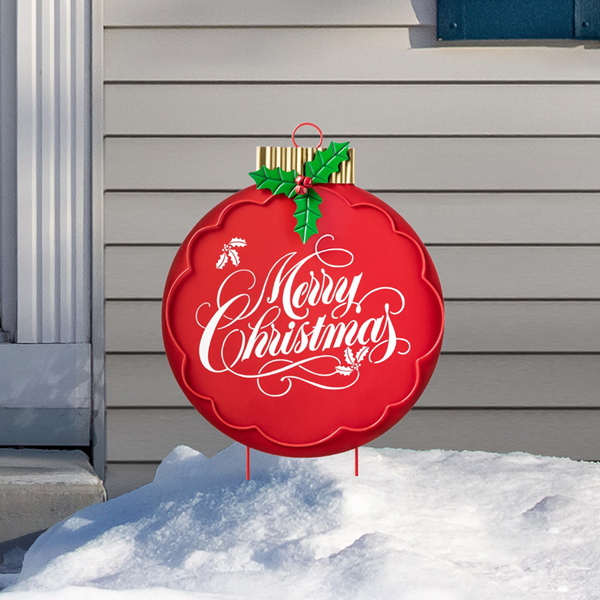 Metal Christmas Outdoor Decorations